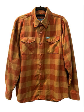 Dixxon Flannel Co The Navajo Mens Plaid Shirt Limited Edition Size Large Western